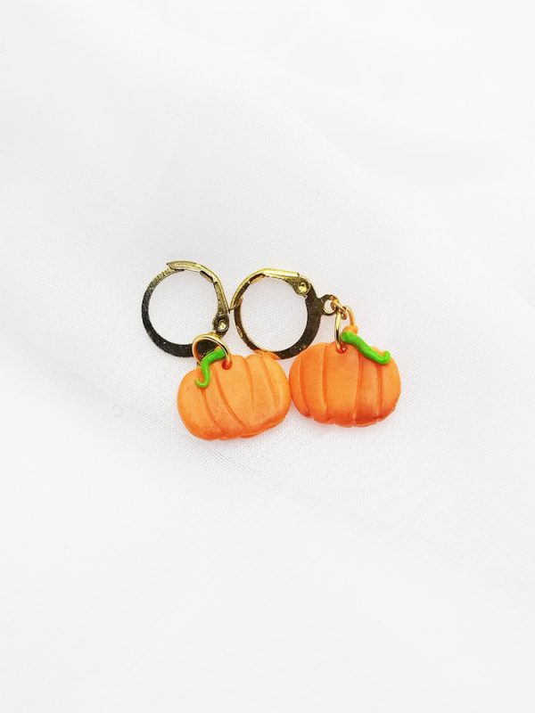 PUMPKIN EARRINGS